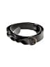 Garnet Hill 100% Leather Black Leather Belt Size XL - photo 1