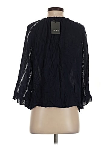 Fate 3/4 Sleeve Blouse (view 2)
