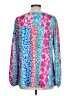 Unbranded Pink Long Sleeve Blouse Size L - photo 2