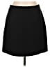 The Limited Solid Black Casual Skirt Size 10 - photo 1
