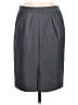 Nine West Solid Gray Formal Skirt Size 6 - photo 2