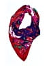 Leslie Fay 100% Polyester Floral Red Scarf One size - photo 1