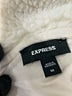Express 100% Recycled Polyester Ivory Fleece Size M - photo 6
