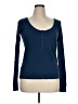 Universal Thread Blue Long Sleeve Henley Size XL - photo 1