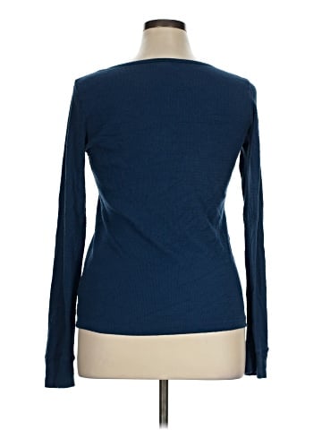 Universal Thread Long Sleeve Henley (view 2)