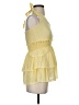 LoveShackFancy Yellow Sleeveless Blouse Size 10 - photo 4