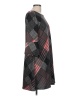 Sandra Darren Plaid Black Casual Dress Size 12 - photo 4