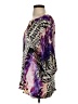 Cache Purple 3/4 Sleeve Blouse Size XS - photo 5