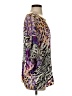 Cache Purple 3/4 Sleeve Blouse Size XS - photo 4