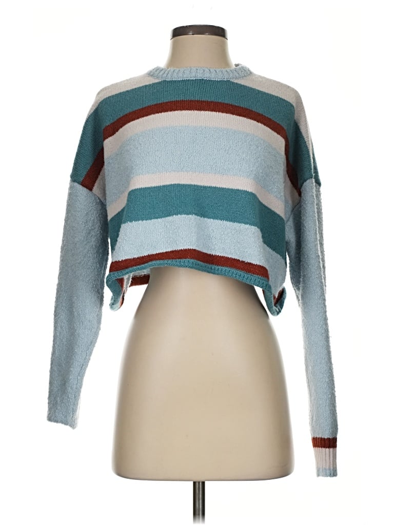 Pre-owned La Hearts Pullover Sweater In Blue