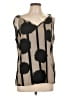 Shein Tan Black Sleeveless Blouse Size L - photo 1