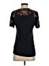Tolani Collection 100% Viscose Black Short Sleeve Top Size XXS - photo 2