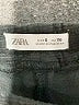 Zara 100% Baumwolle Solid Black Athletic Shorts Size 6 - photo 3