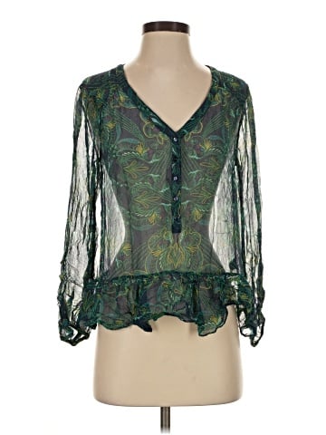 Ella Moss 3/4 Sleeve Silk Top (view 1)