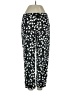 Talbots Print Black Casual Pants Size 2 (petite) - photo 1