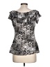Unbranded Silver Short Sleeve Top Size L (estimated) - photo 2