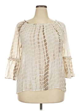 Apt. 9 3/4 Sleeve Blouse (view 1)