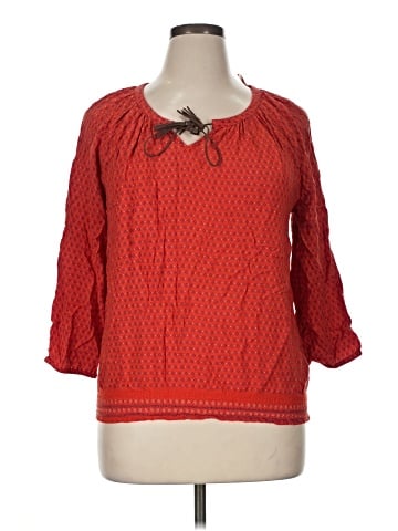 SONOMA life + style 3/4 Sleeve Blouse (view 1)