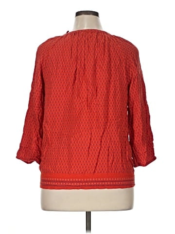 SONOMA life + style 3/4 Sleeve Blouse (view 2)