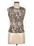 Tess Elliott Studio 100% Polyester Gold Tan Tank Top Size L - photo 1