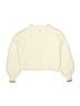Athleta Girl 100% Polyester Ivory Cardigan Size 6 - photo 1