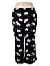 Ellos Floral Black Casual Pants Size 3X - photo 1