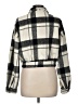 Shein 100% Polyester Plaid Gray Jacket Size M - photo 2