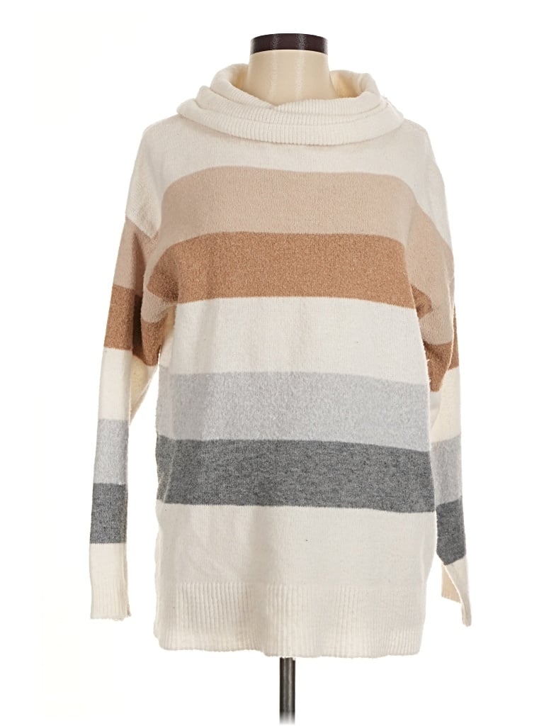 Pre-owned Staccato Turtleneck Sweater In Tan