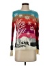 Talbots Print Teal Pullover Sweater Size S (petite) - photo 1