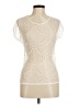 Unbranded Ivory Short Sleeve Top Size M (estimated) - photo 1