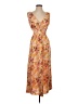 Assorted Brands Floral Orange Casual Dress Size S (estimated) - photo 1