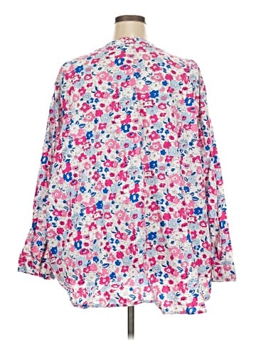 Woman Within 3/4 Sleeve Blouse (view 2)