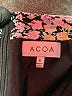 ACOA collection 100% Polyester Floral Purple Casual Skirt Size S - photo 4