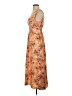 Assorted Brands Floral Orange Casual Dress Size S (estimated) - photo 5