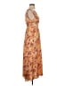 Assorted Brands Floral Orange Casual Dress Size S (estimated) - photo 4