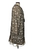 Luxology 100% Polyester Paisley Brown Casual Dress Size L - photo 4