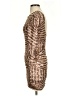 Forever 21 Animal Print Brown Cocktail Dress Size S - photo 5