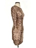 Forever 21 Animal Print Brown Cocktail Dress Size S - photo 4