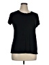 Halogen Black Short Sleeve T-Shirt Size XL - photo 1