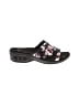 Therafit Black Sandals Size 6 1/2 - 7 - photo 1