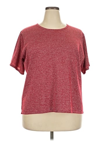 Susan Graver Short Sleeve Top (view 1)