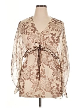 Spenser Jeremy 3/4 Sleeve Silk Top (view 1)