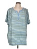 White Stag Blue Short Sleeve Henley Size 42 - 44 - photo 1