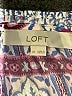 Ann Taylor LOFT 100% Polyester Blue Sleeveless Blouse Size M - photo 7