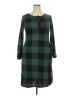 Love Plaid Green Casual Dress Size 2X - photo 1