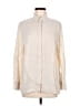 Zara Ivory Long Sleeve Button-Down Shirt Size M - photo 1