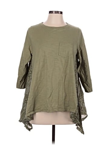 Easel 3/4 Sleeve Top (view 1)
