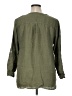Talbots 100% Linen Green 3/4 Sleeve Blouse Size XL - photo 2