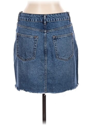 Topshop Denim Skirt (view 2)