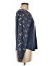 Love, Fire Blue Long Sleeve Blouse Size M - photo 4